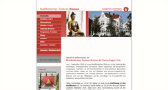 Desktop Screenshot of buddhismus-bremen.de